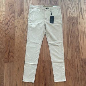 Rag & Bone Men's Fit 1 Chinos - 34w - Khaki/Tan - BNWT